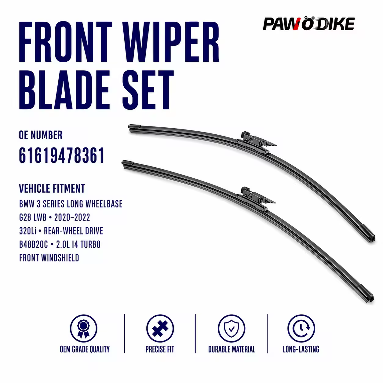 Wiper Blade for BMW 3 Series Li (G28)
