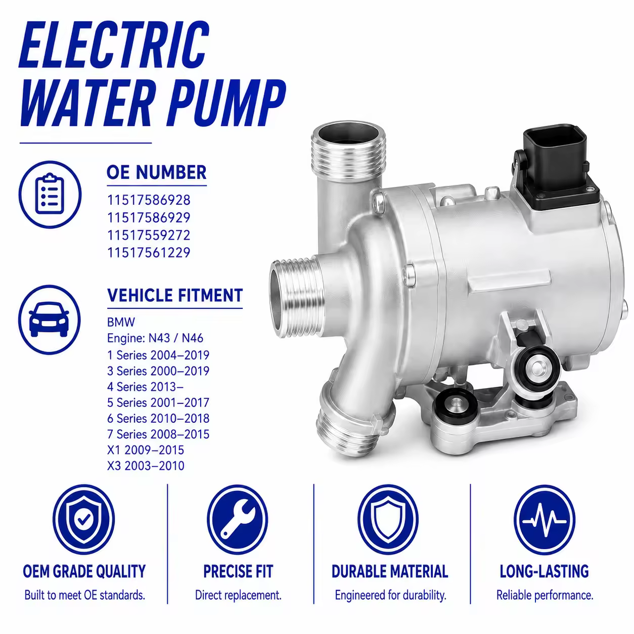 Water Pump for BMW X1