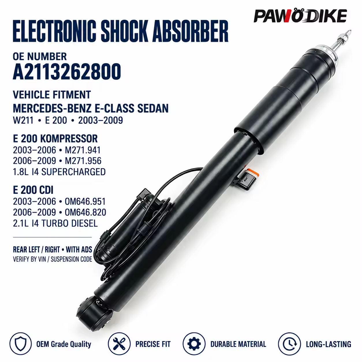 Shock Absorber for Mercedes-Benz E-Class (W211)