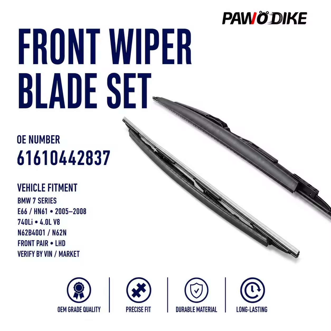 Wiper for BMW (chassis to be confirmed)