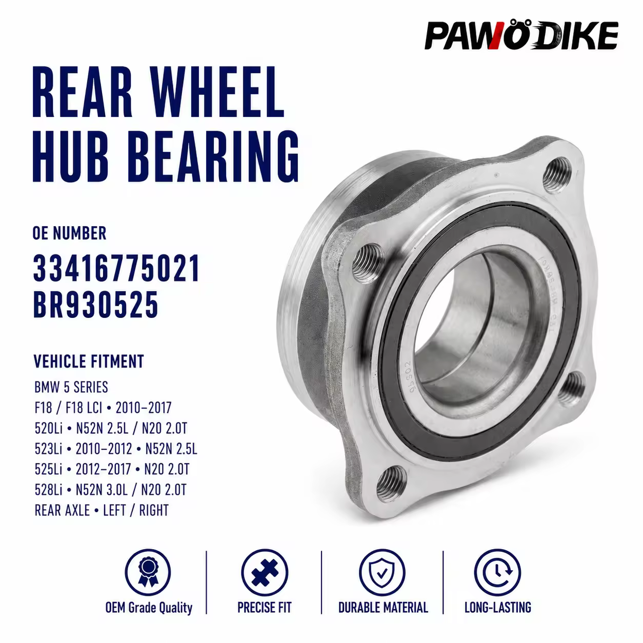 Wheel Bearing for BMW 5 Series Li (F18)