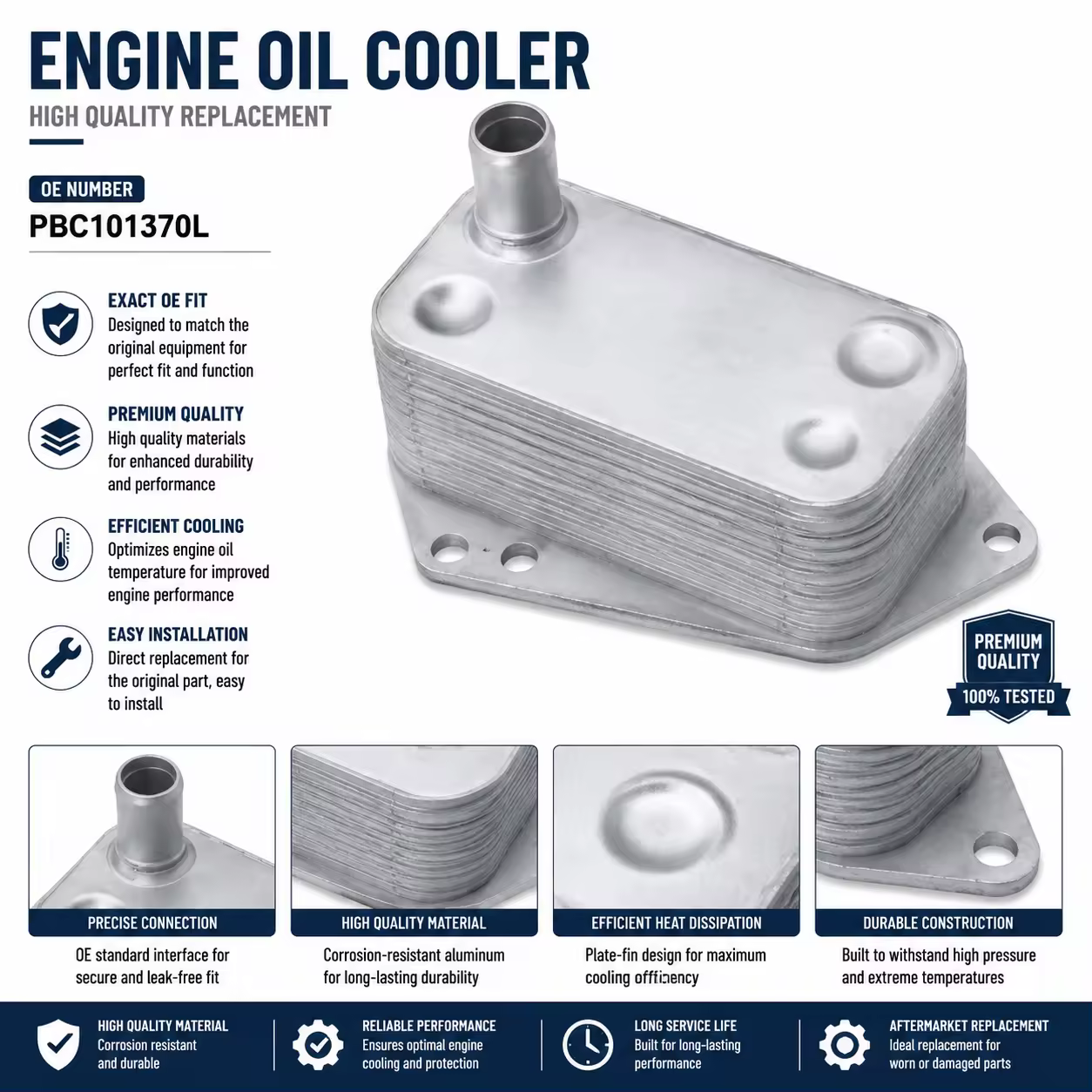 Oil Filter Housing for Land Rover Range Rover