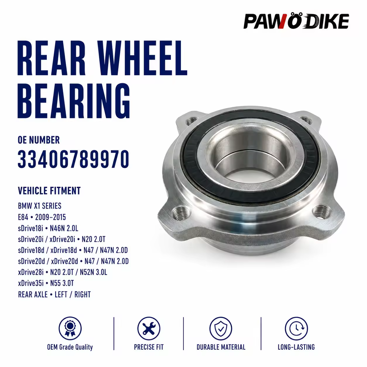 Wheel Hub Bearing for BMW X1 (E84)