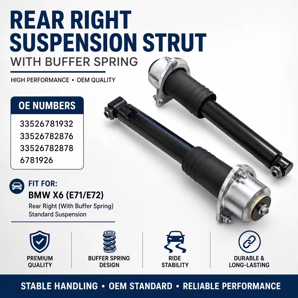 Shock Absorber for BMW X6 (E71)