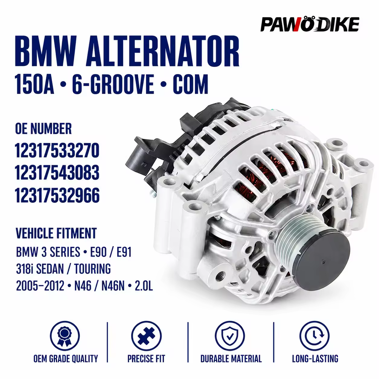 Alternator for BMW 3 Series