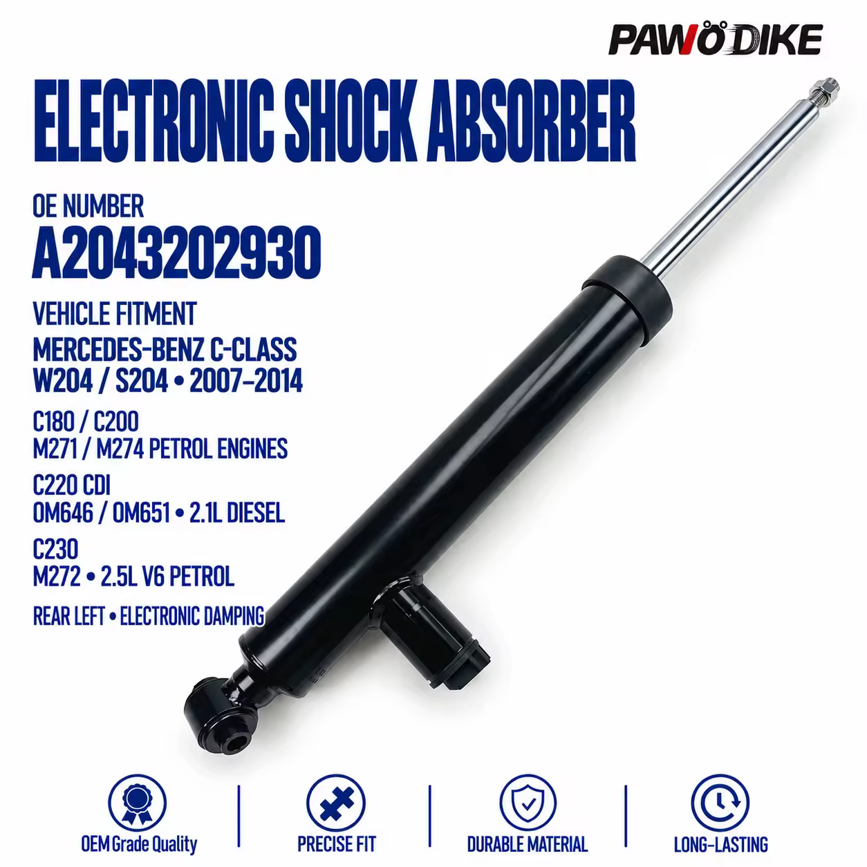 Shock Absorber for Mercedes-Benz C-Class (W204)