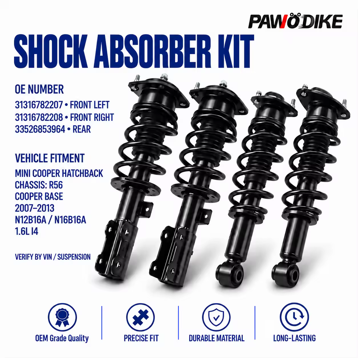 Shock Absorber for MINI (R55 / R56 / R57) — view 7
