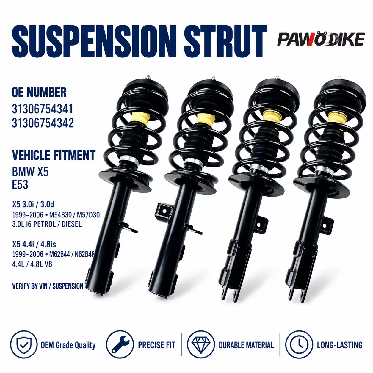 Shock Absorber for BMW X5 (E53)