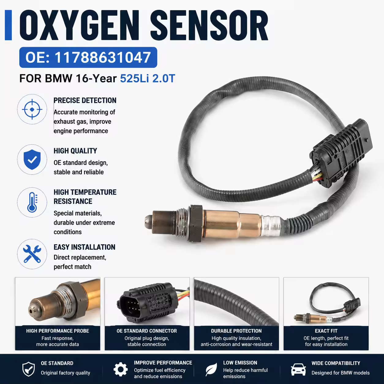 Oxygen Sensor for BMW (chassis to be confirmed)