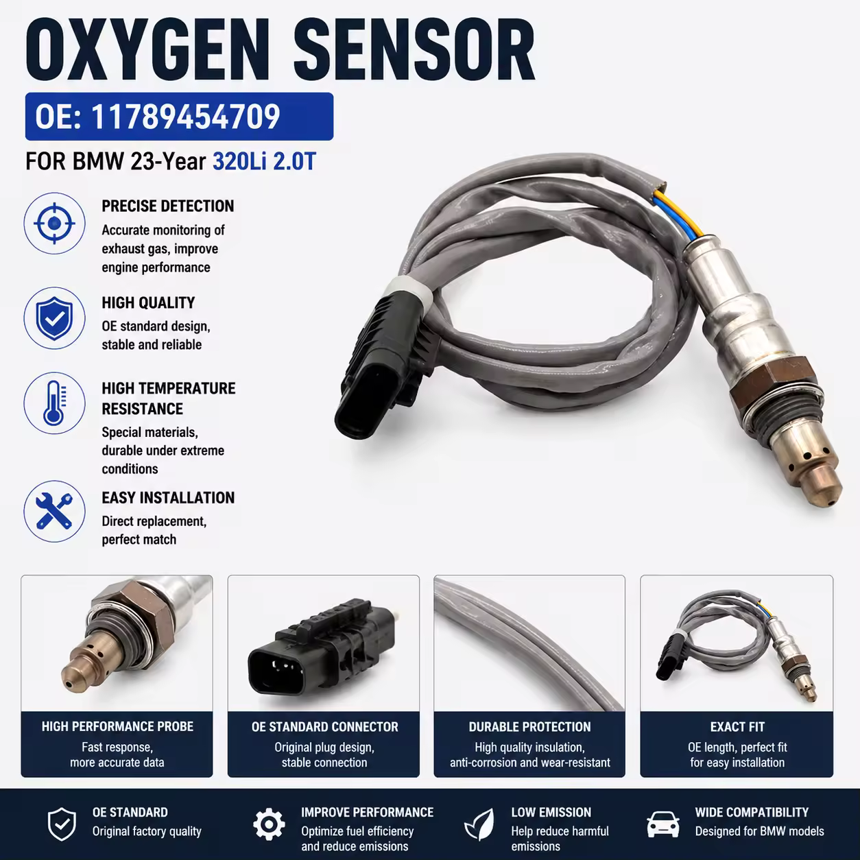 Oxygen Sensor for BMW (chassis to be confirmed)