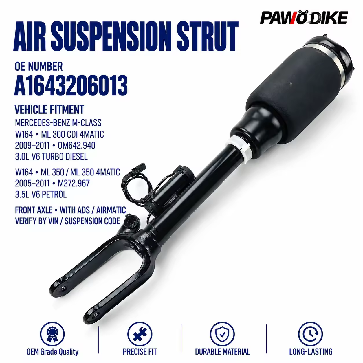 Shock Absorber for Mercedes-Benz M-Class (W164)