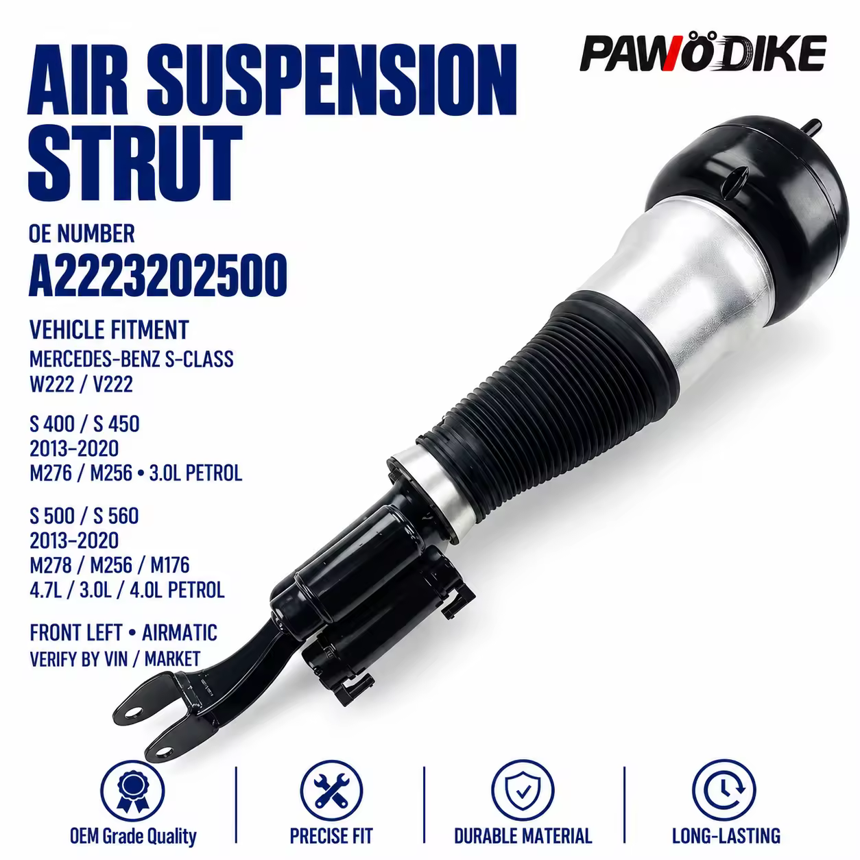 Shock Absorber for Mercedes-Benz S-Class (W222)