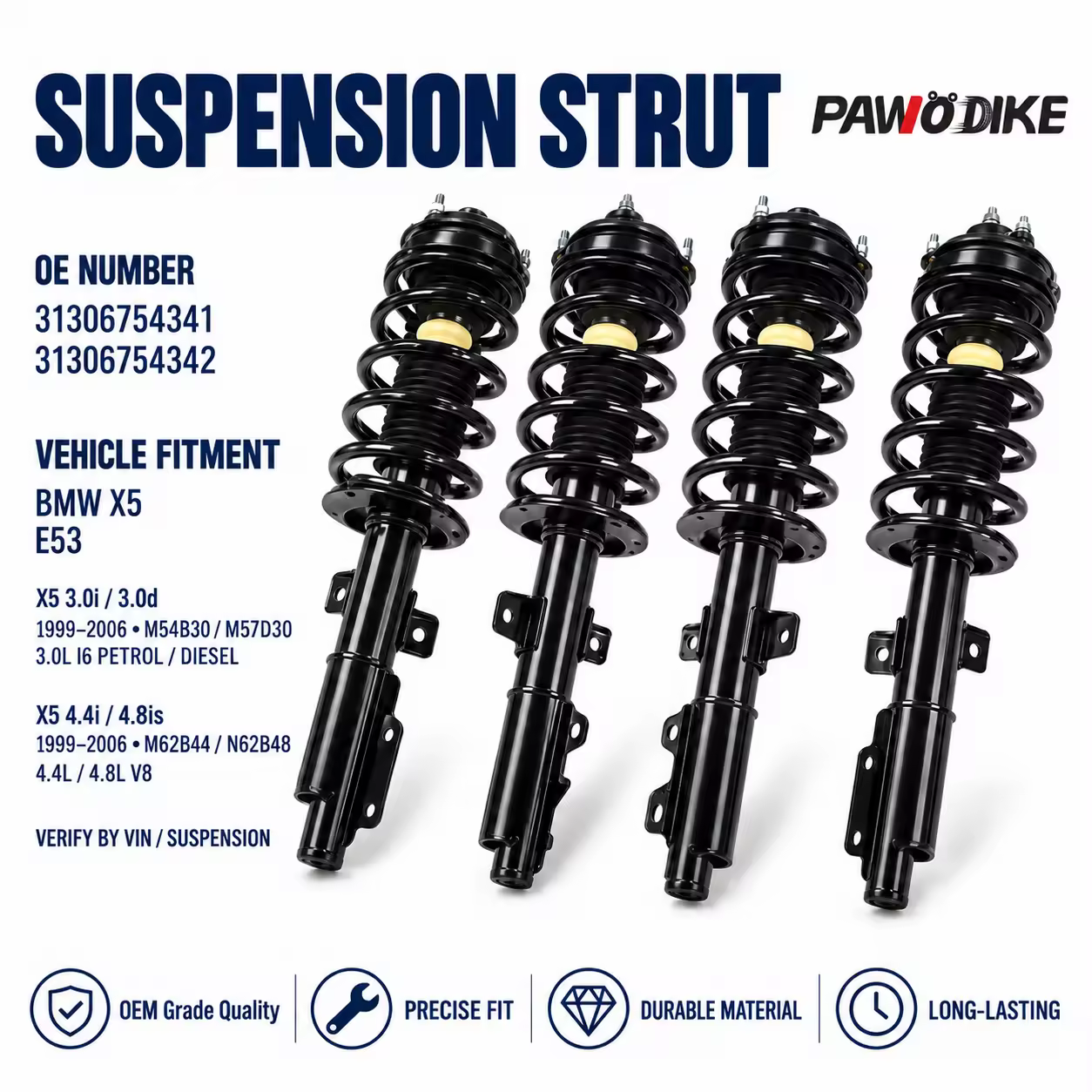 Shock Absorber for BMW X5 (E53)
