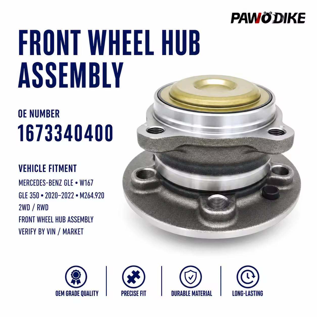 Wheel Hub Bearing for Mercedes-Benz GLE (W167)