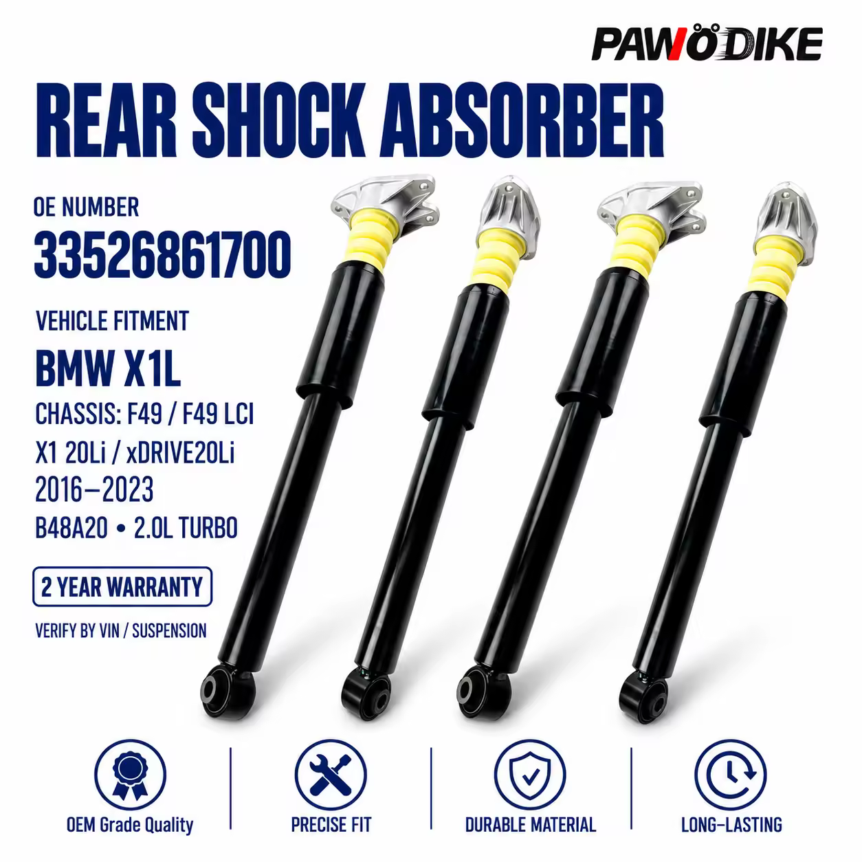Shock Absorber for BMW X1 Li (F49)