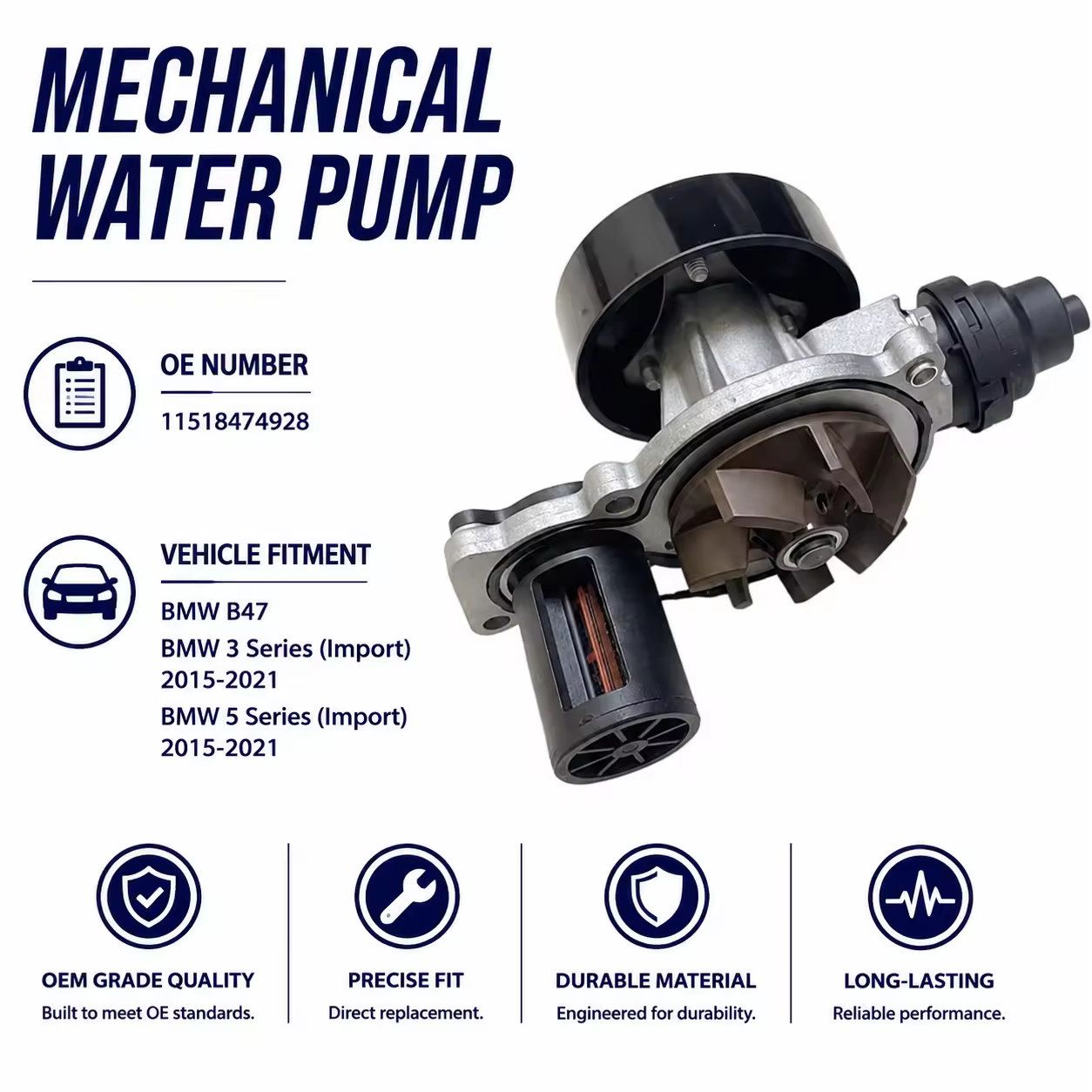 Water Pump for BMW (chassis to be confirmed)