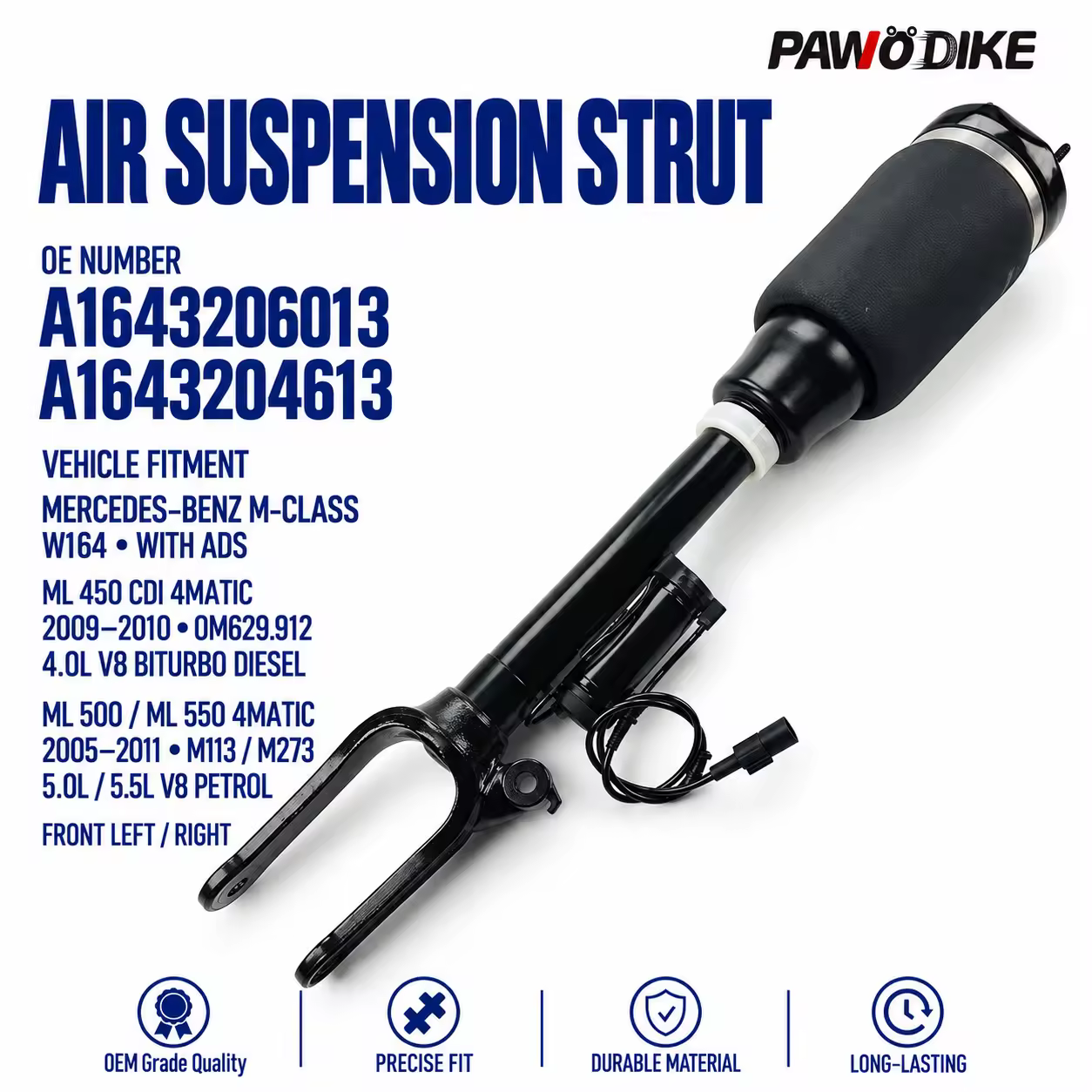 Shock Absorber for Mercedes-Benz M-Class (W164) — view 7