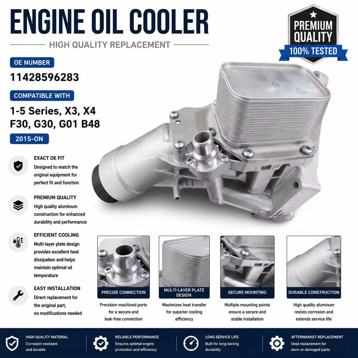 Oil Filter Housing for BMW (E46 / E60)