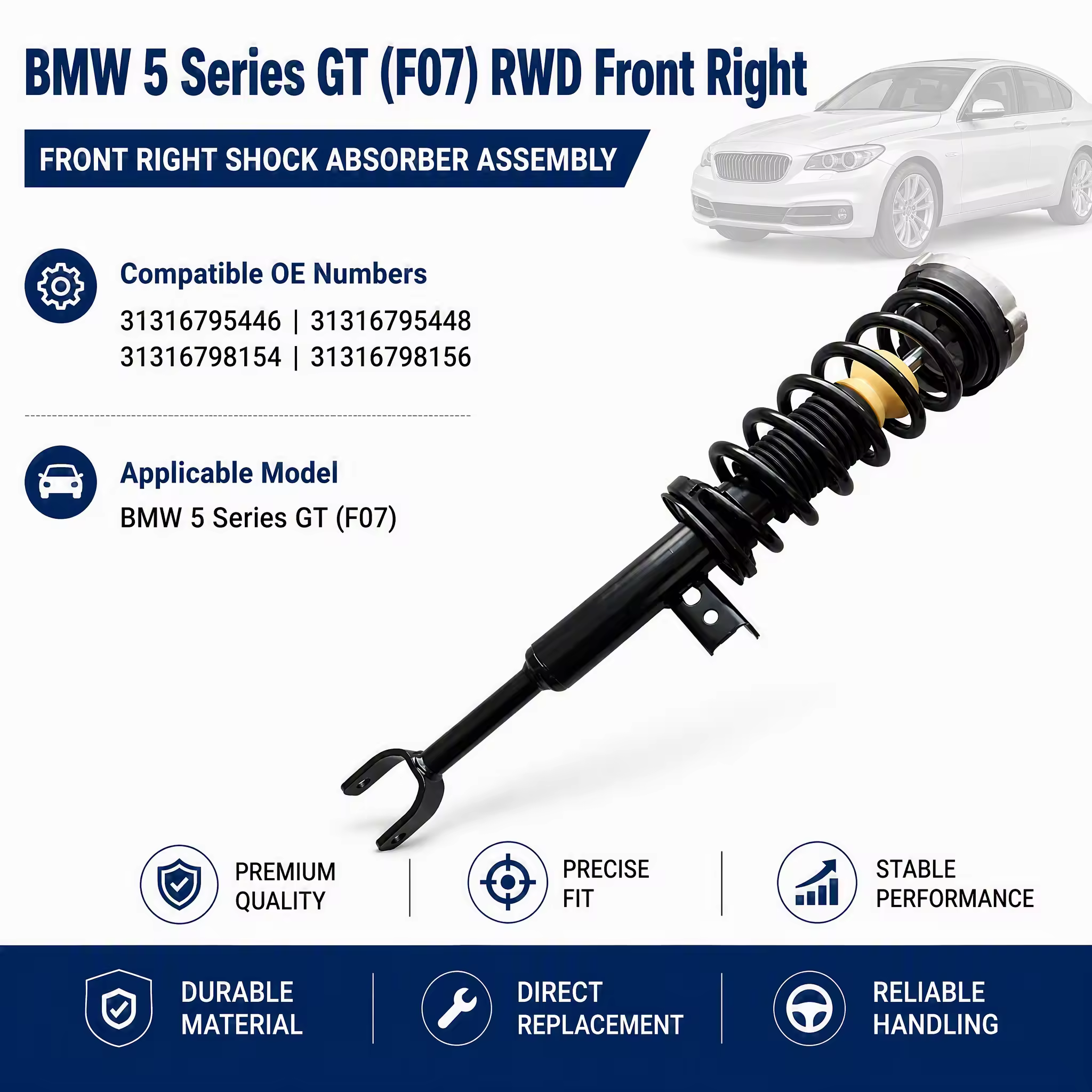 Shock Absorber for BMW 5 Series GT (F07)