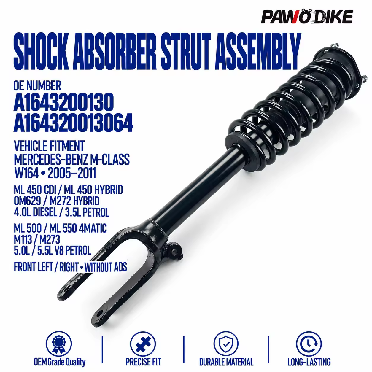 Shock Absorber for Mercedes-Benz (W164 / W251) — view 7