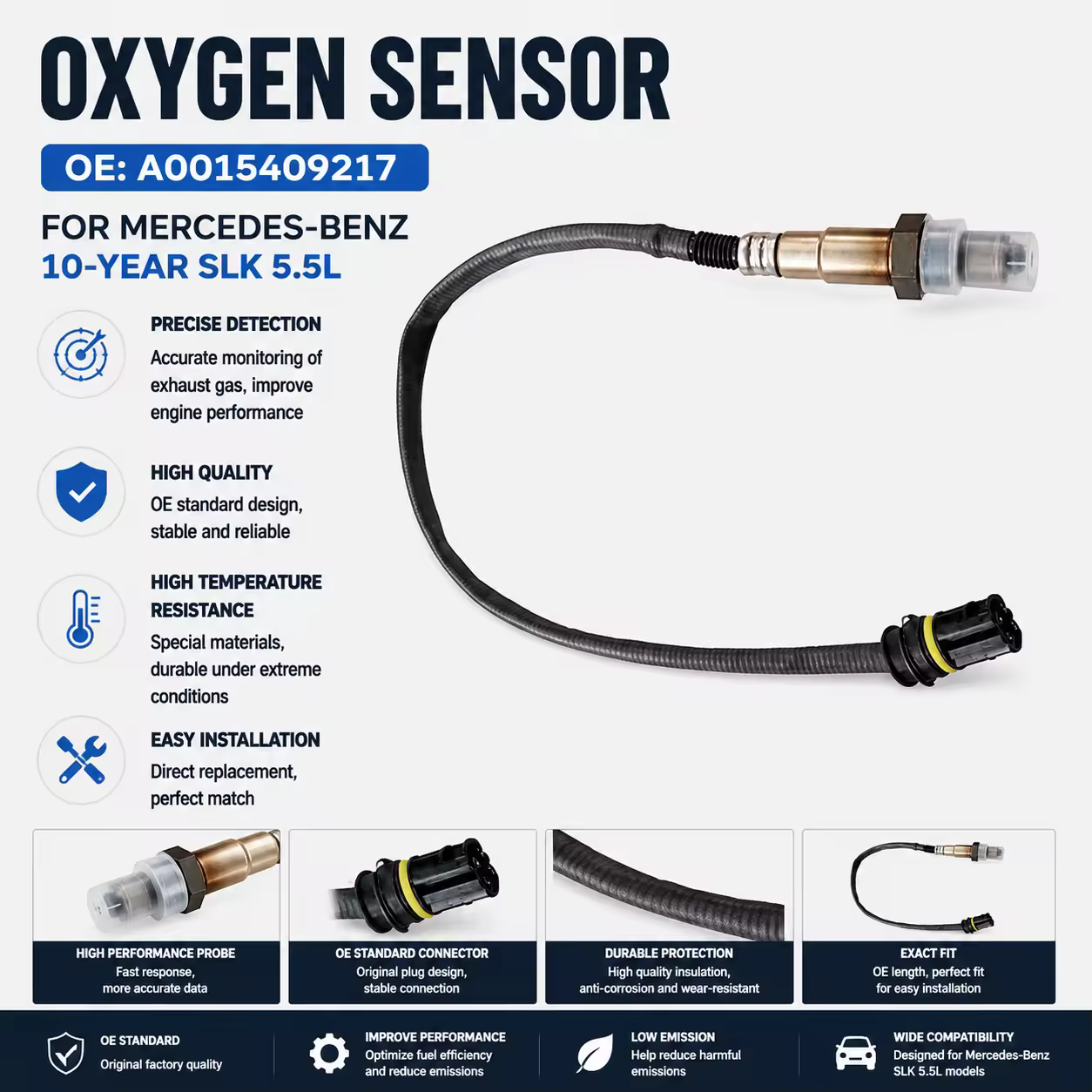 Oxygen Sensor for Mercedes-Benz SLK
