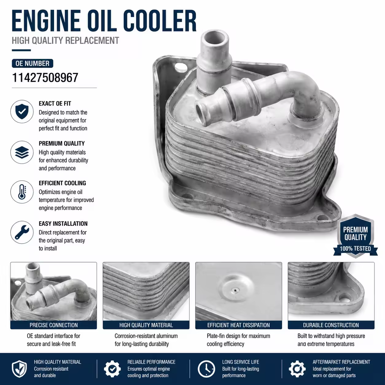 Oil Filter Housing for BMW (E46 / E60)