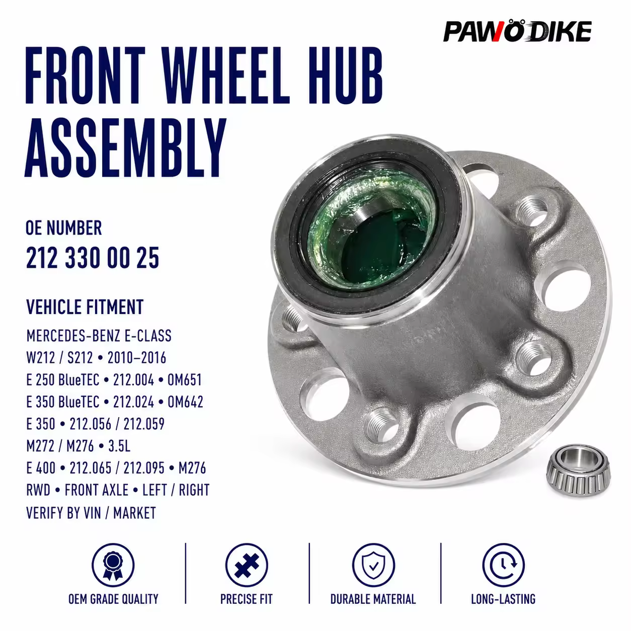 Wheel Hub Bearing for Mercedes-Benz E-Class (W212)