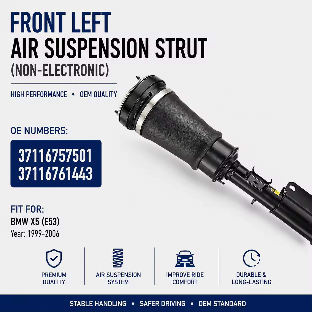 Air Suspension for BMW X5 (E53)