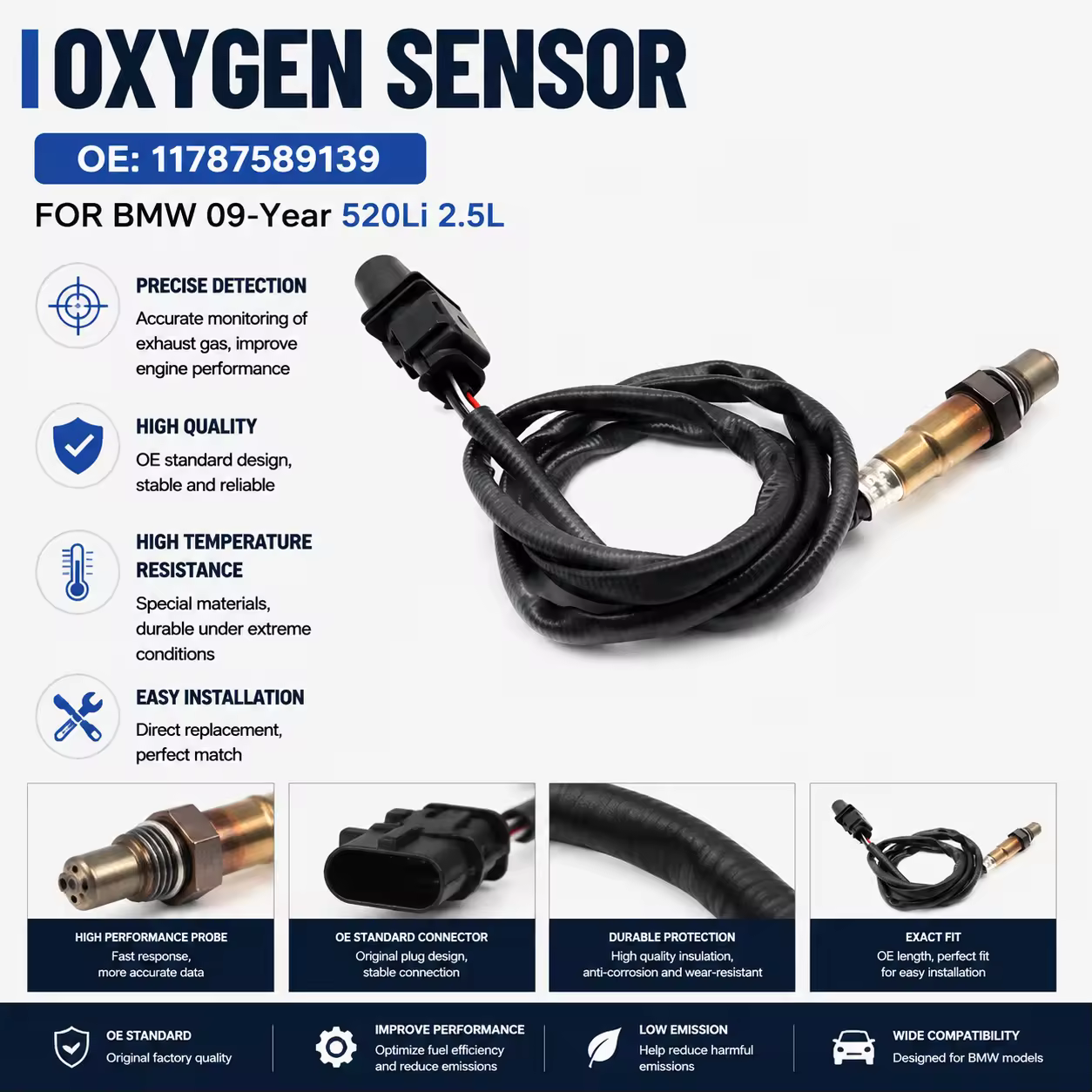Oxygen Sensor for BMW (chassis to be confirmed)