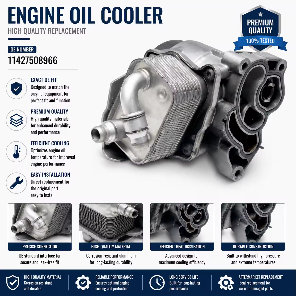 Oil Filter Housing for BMW (E46 / E60)