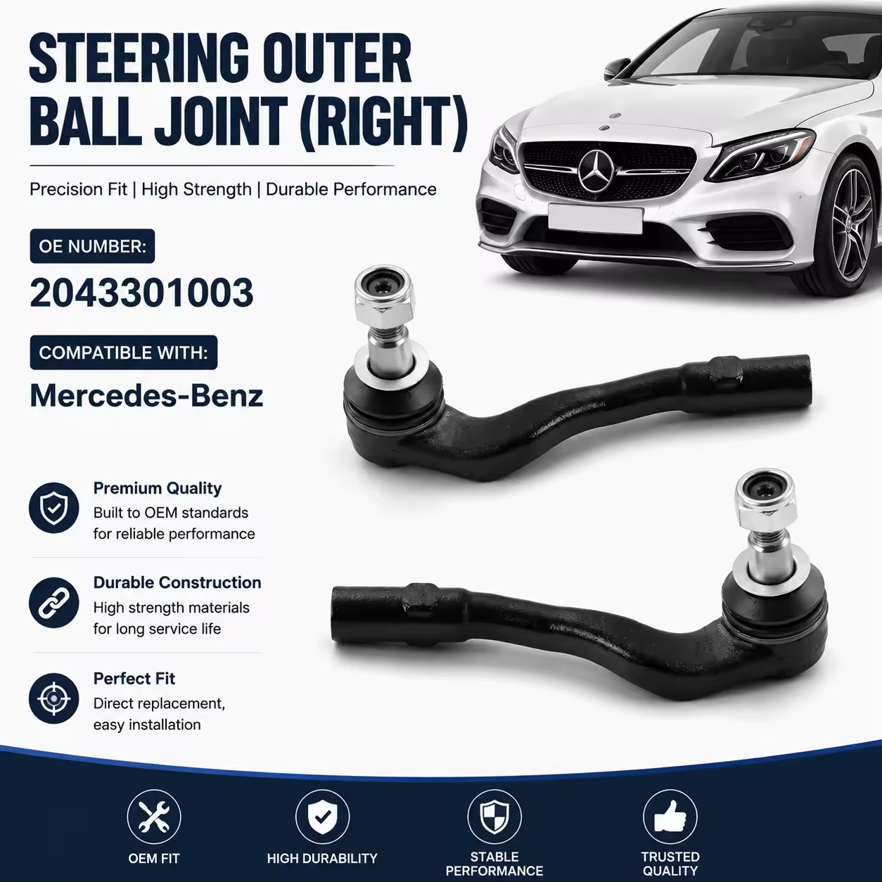 Ball Joint for Mercedes-Benz C-Class (W204)