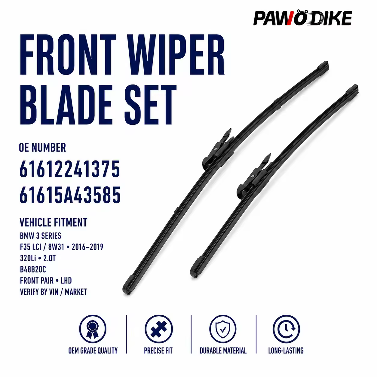 Wiper Blade for BMW 3 Series Li (F35)
