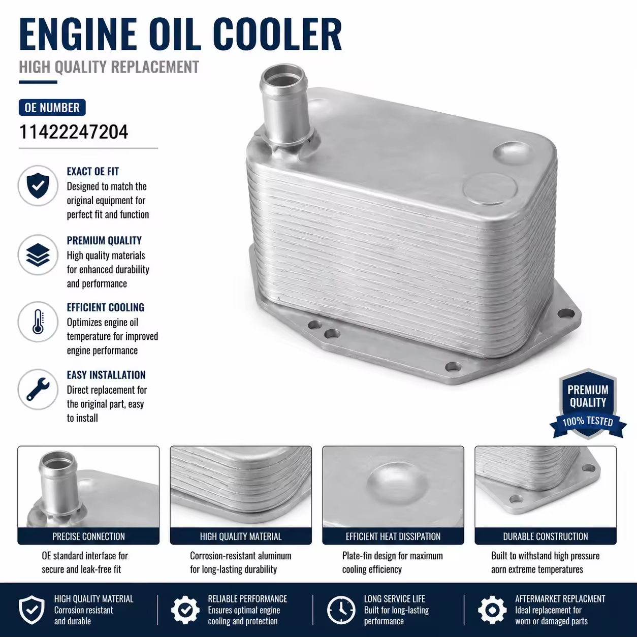 Oil Filter Housing for BMW (E46 / E60)