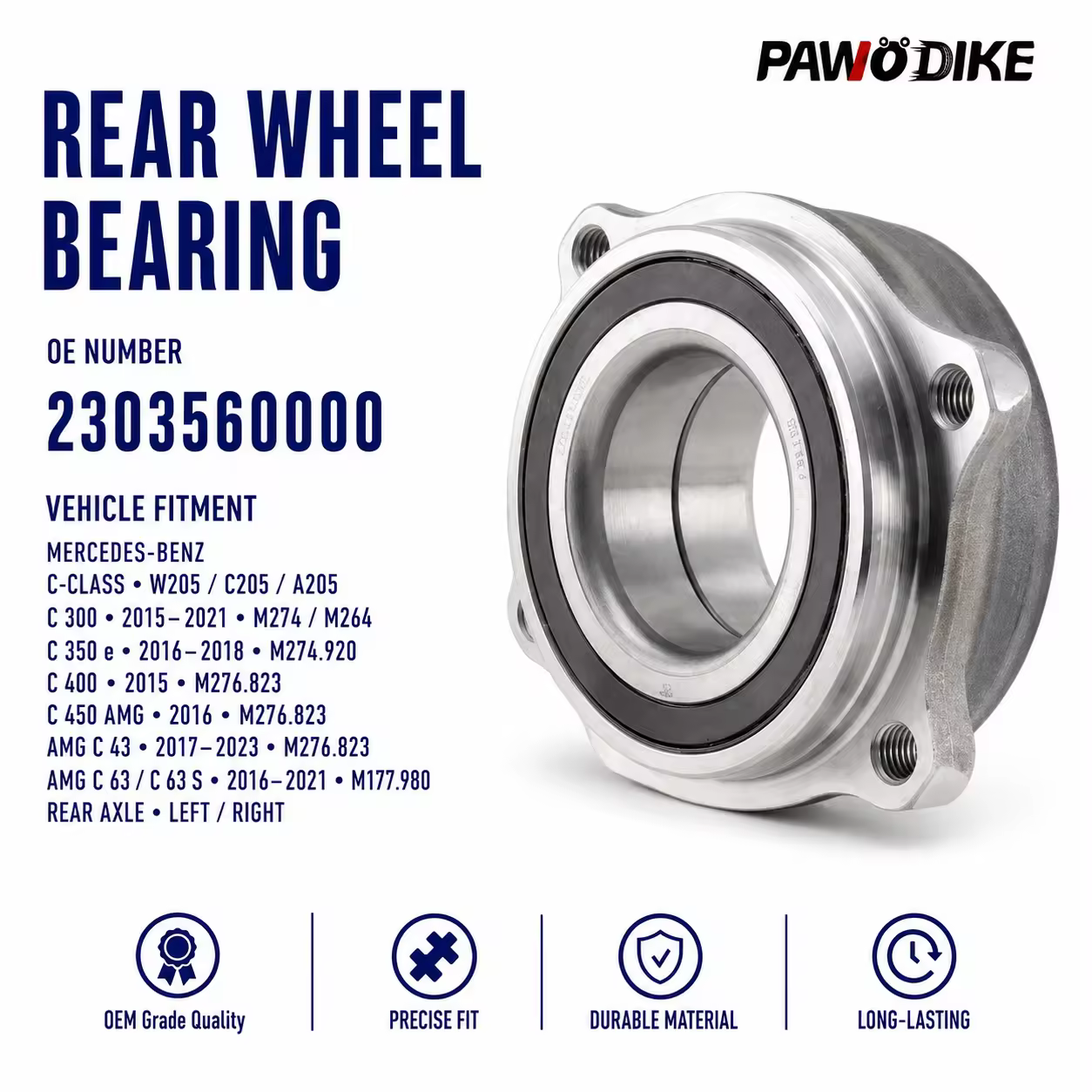 Wheel Hub Bearing for Mercedes-Benz C-Class (W205)