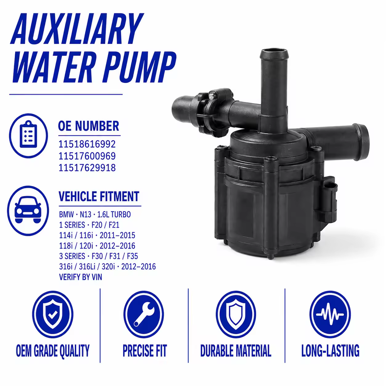 Coolant Pump for BMW (F20 / F21)