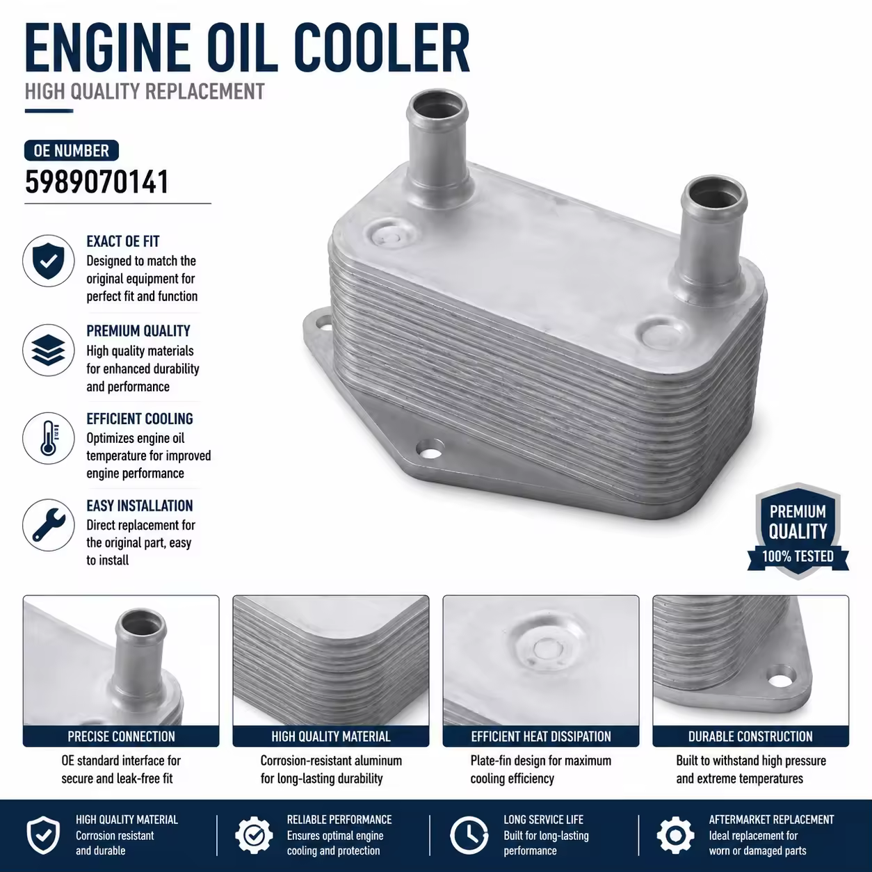 Oil Filter Housing for BMW (E46 / E60)