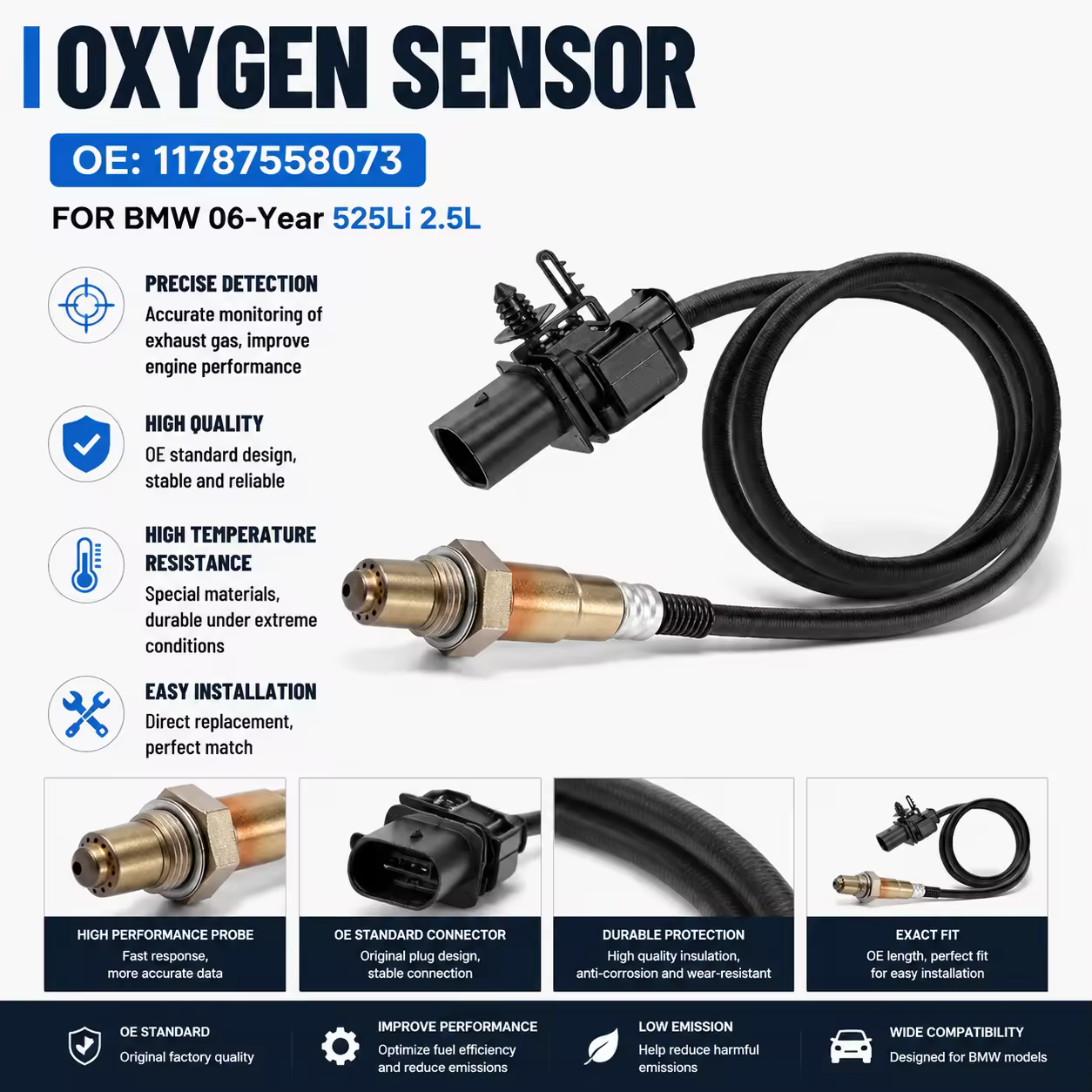 Oxygen Sensor for BMW (chassis to be confirmed)