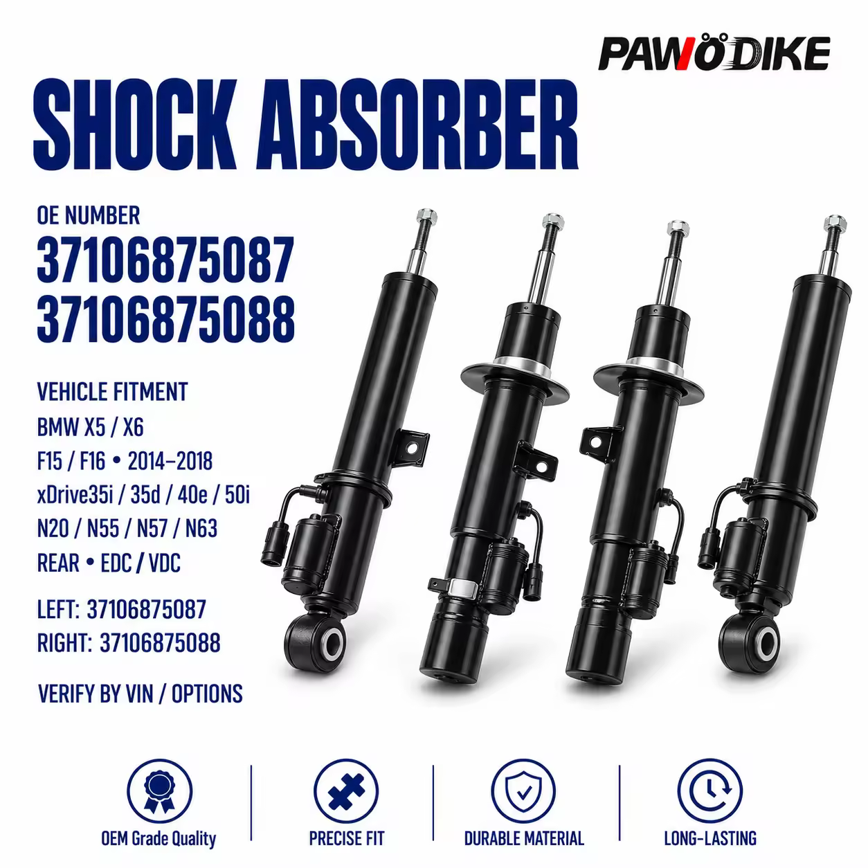 Shock Absorber for BMW (F10 / F15 / F16)