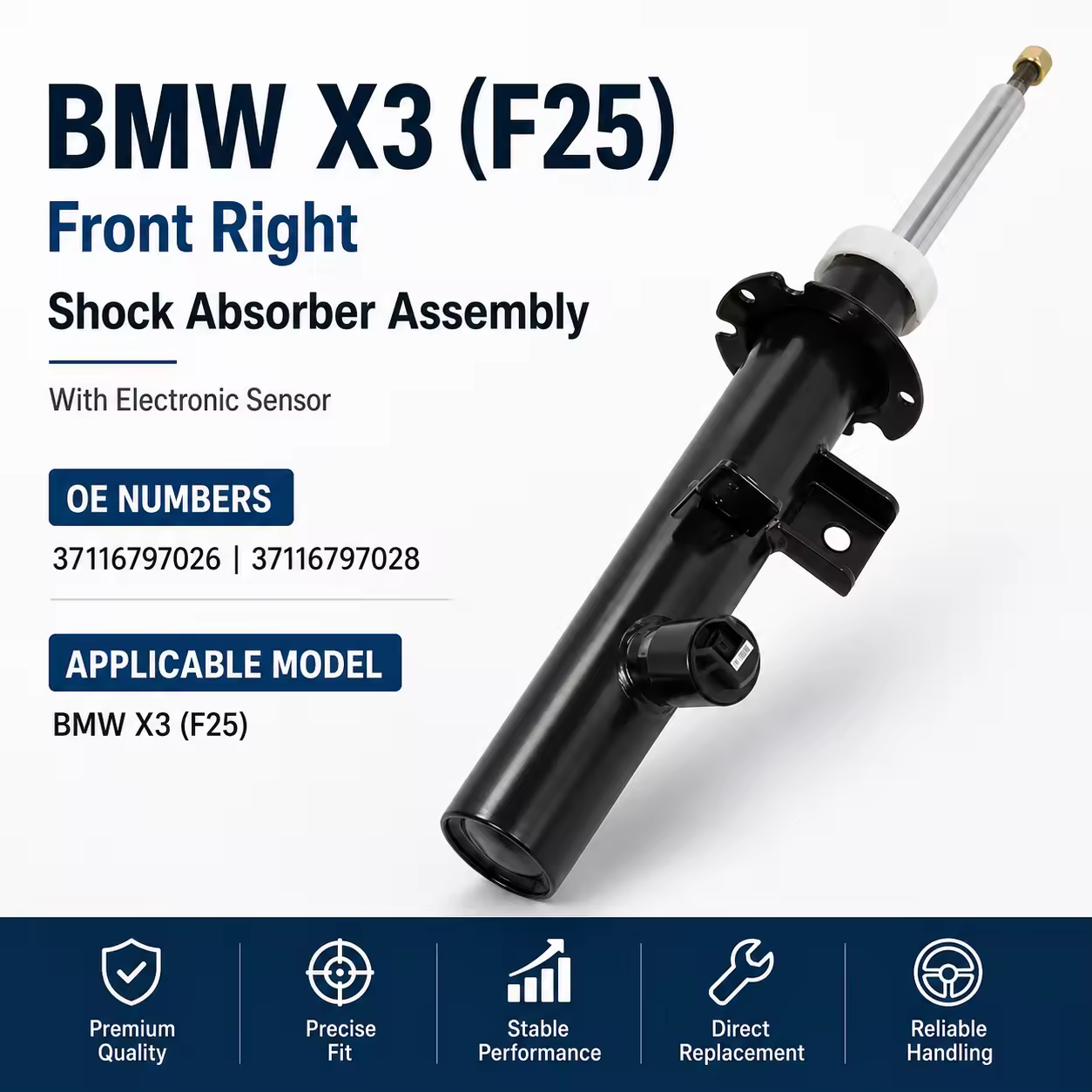 Shock Absorber for BMW X3 (F25) — view 7