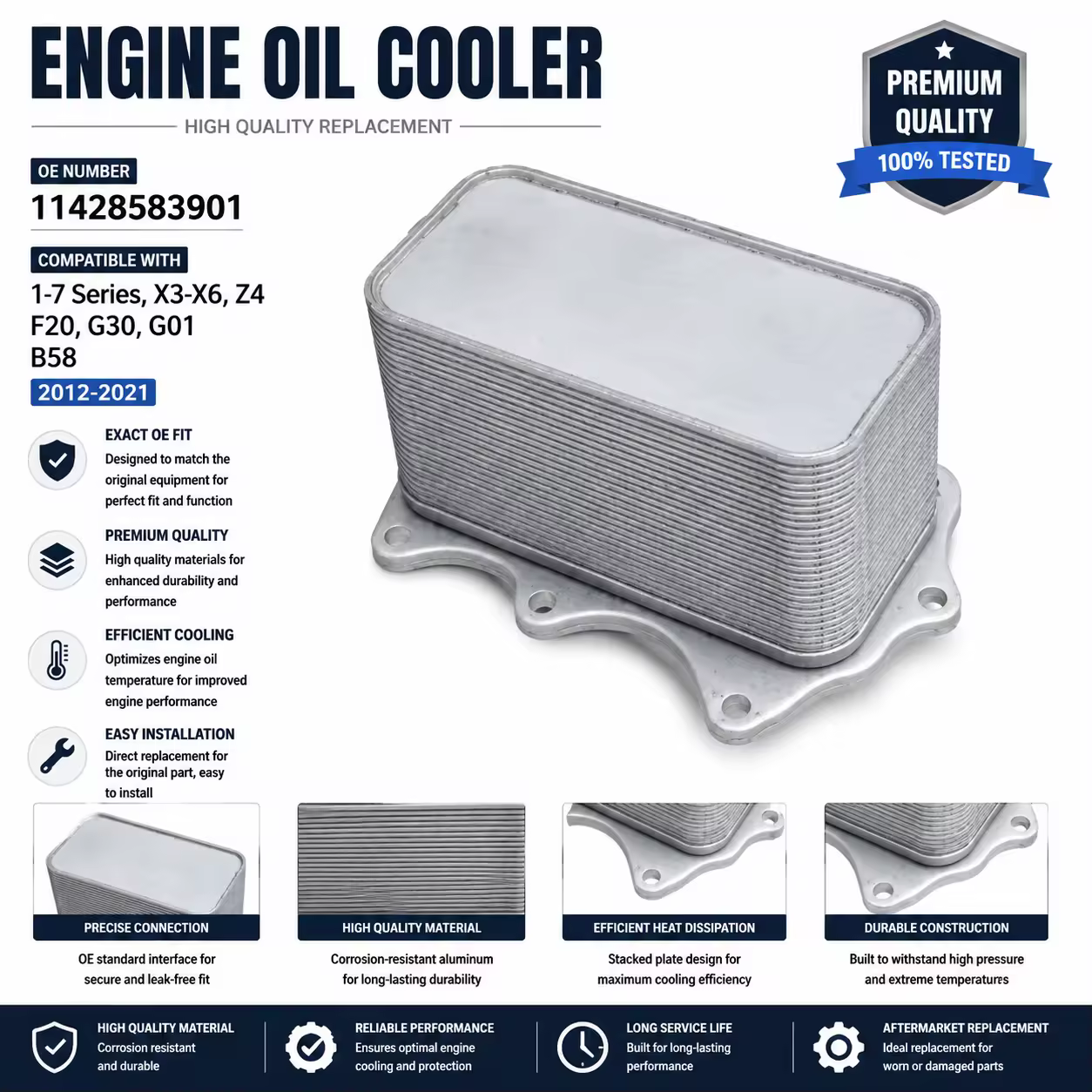 Oil Filter Housing for BMW (E46 / E60)