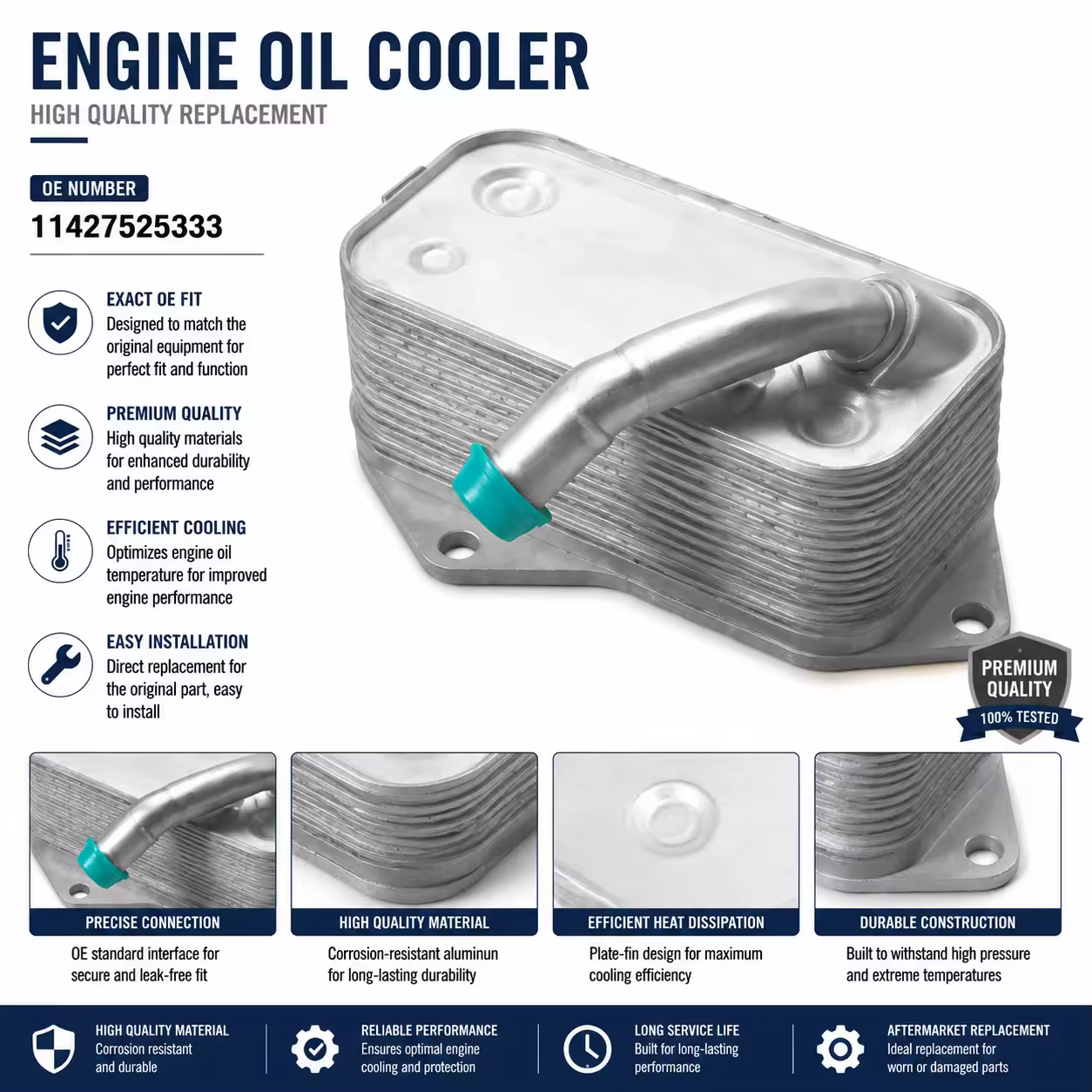 Oil Filter Housing for BMW (E46 / E60)