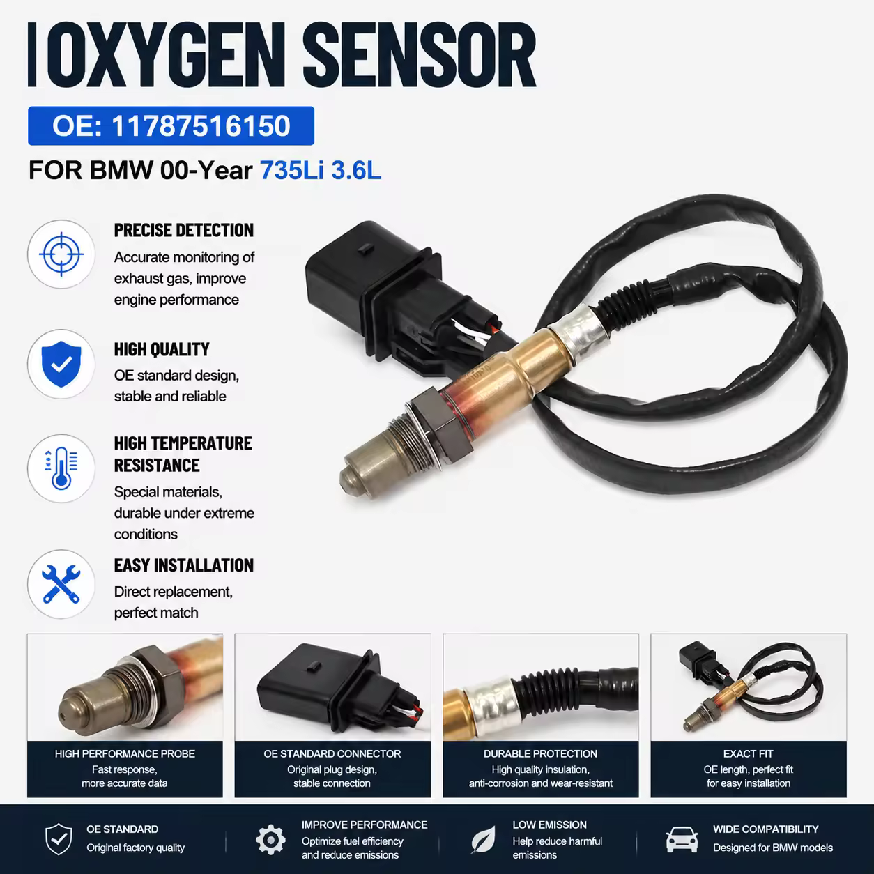 Oxygen Sensor for BMW (chassis to be confirmed)