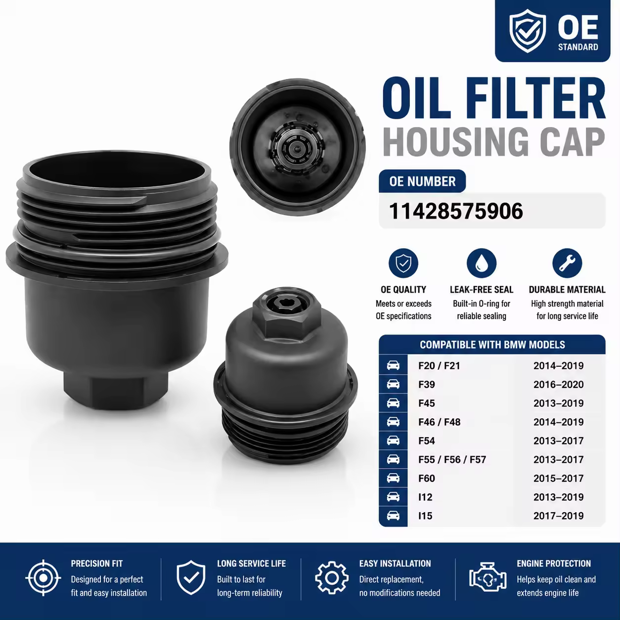 Oil Filler Cap for BMW 1 Series 3-door (F21)