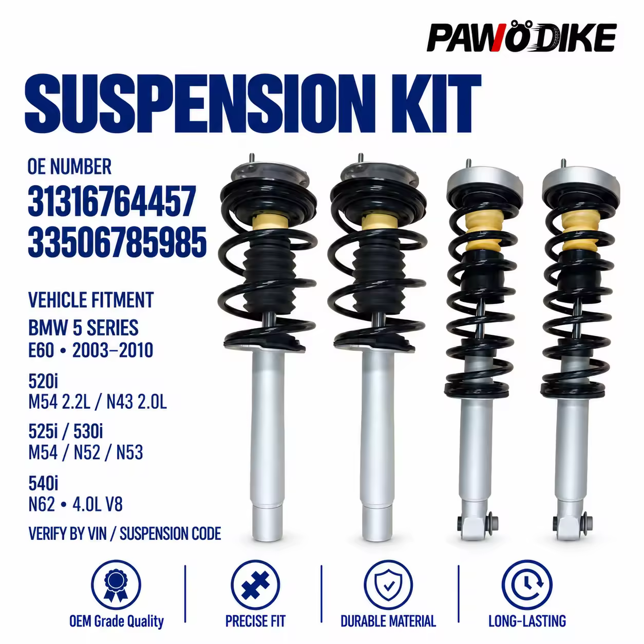 Shock Absorber for BMW 5 Series (E60)