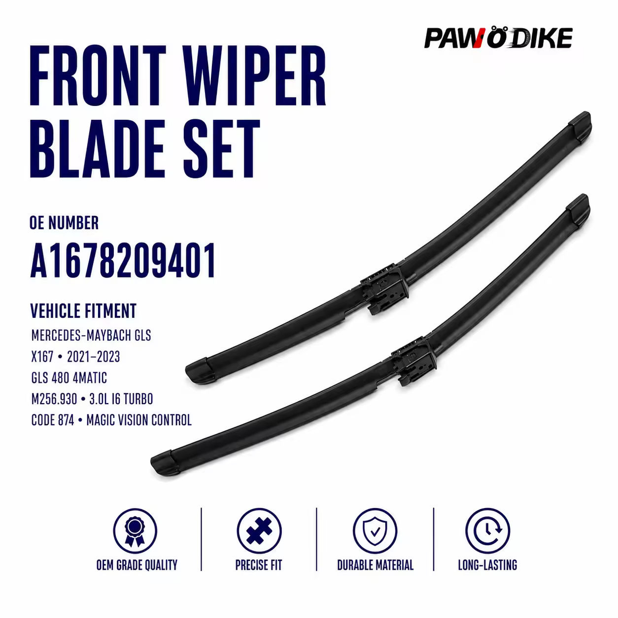 Wiper for Mercedes-Benz GLE (W167)