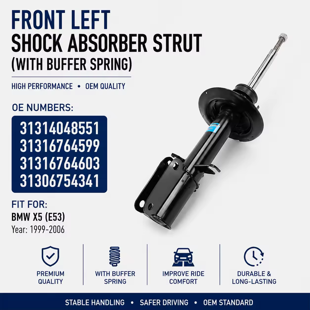 Shock Absorber for BMW X5 (E53) — view 7