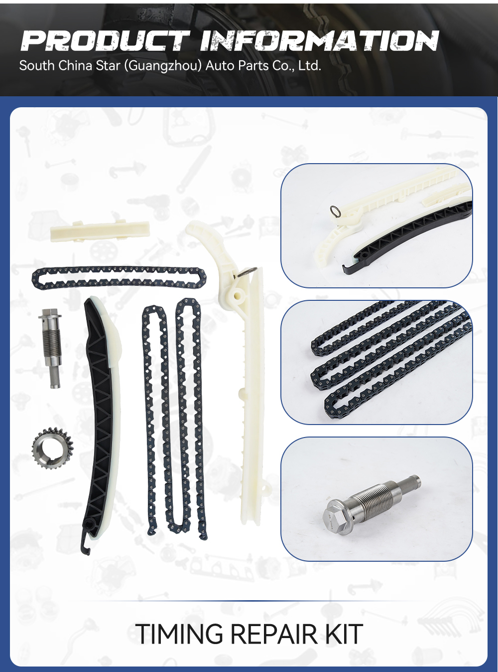 Mercedes-Benz Timing Chain Repair Kit A0009933978_02