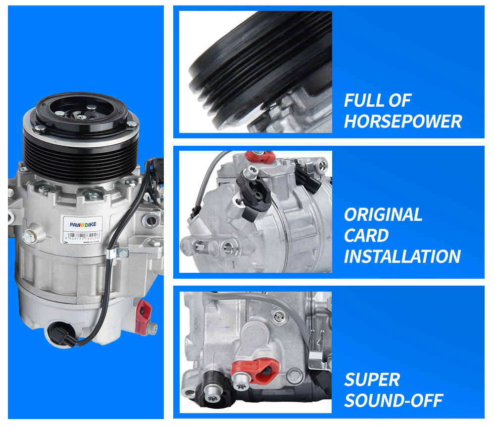 BMW A/C Compressor 64529185147_04