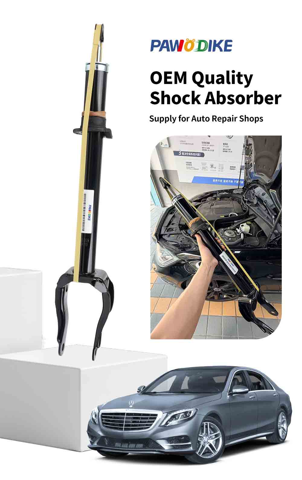 MERCEDES-BENZ Auto Shock Absorber 1663231000_01