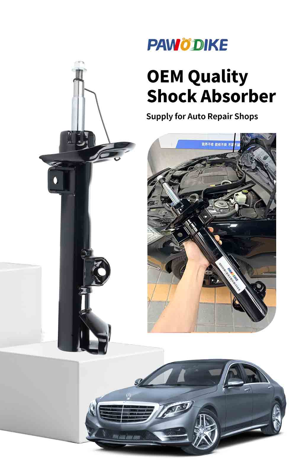 MERCEDES-BENZ Auto Shock 2043200130_01